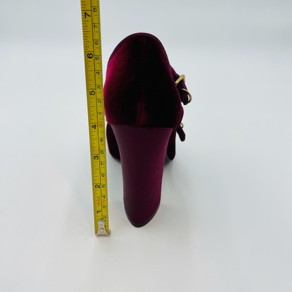 NEW TORY BURCH CARLEY VELVET ANKLE BOOTIES - Picture 10 of 10